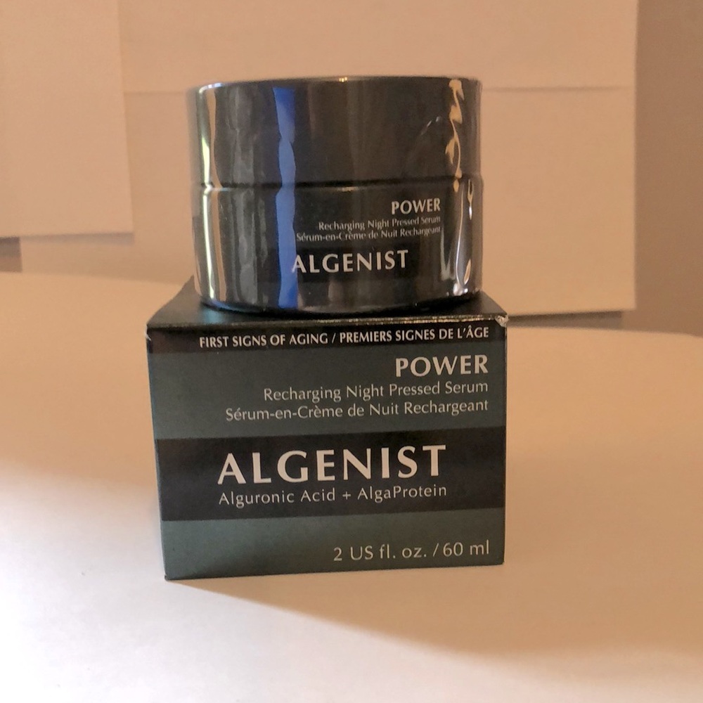 Algenist Power Recharging Night Pressed Serum; New Unopened